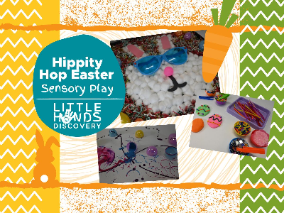 Kidcreate Studio - Eden Prairie. Hippity Hop Easter Sensory Play Workshop (12 Months-6 Years)