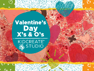  Valentine&rsquo;s Day Craft Party-X&rsquo;s and O&rsquo;s Sensory Play (2-6 Years)