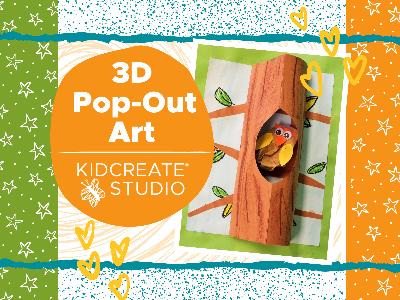 WELCOME WEEK- 50% OFF! 3D Pop-Out Art Workshop (5-12 Years)
