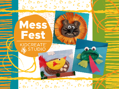 Kidcreate Studio - Chicago Lakeview. Mess Fest Weekly Class (18 Months-6 Years)