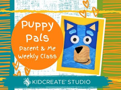 Kidcreate Studio - Alexandria. Puppy Pals - Parent & Me Class (2.5-5 years)