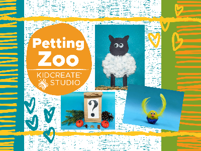 Kidcreate Studio - Bloomfield. Toddler & Preschool Playgroup- Petting Zoo (18 Months-5 Years)