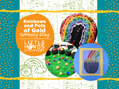 Kidcreate Studio - Eden Prairie. Rainbows and Pots of Gold Sensory Play (12 months -6 Years)