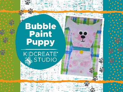 Kidcreate Studio - Brownsville. Bubble Paint Puppy (3-9 years)