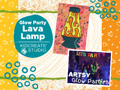 Kidcreate Studio - Fayetteville. Date Night- Lava Lamp Glow (3-9 Years)