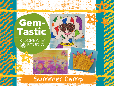 Kidcreate Studio - Johns Creek. Gem-tastic- Summer Camp (4-10Y)